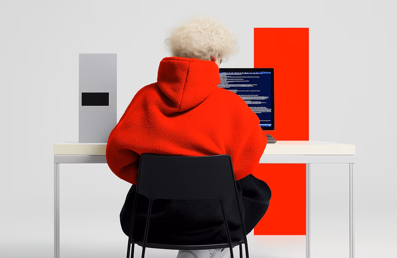 Web design and development service icon